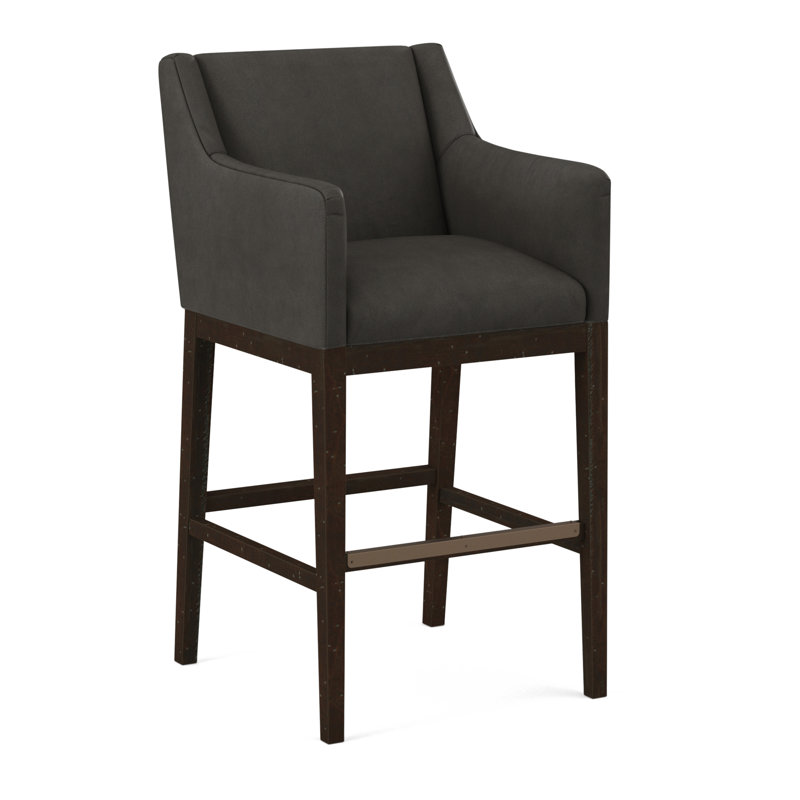 Upholstered Stool, Evolution Smokey, Nutmeg