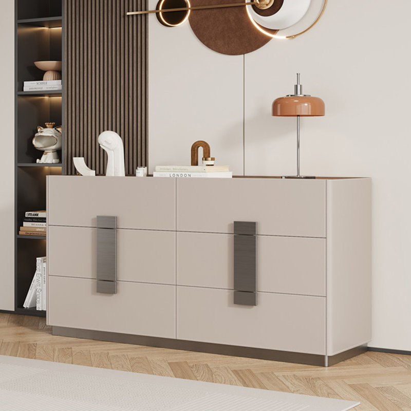 Buffet de luxe moderne et minimaliste, H 33,4 po x l 59 po x P 15,7 po