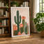 Cacti in Bloom Botanical - Wrapped Canvas-894708196-894708197