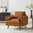 Revive Upholstered Vegan Leather Accent Armchair-105697872
