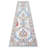Saraya One-of-a-Kind Runner: 2'8" X 9'10" New Age Runner Wool Area Rug Ivory