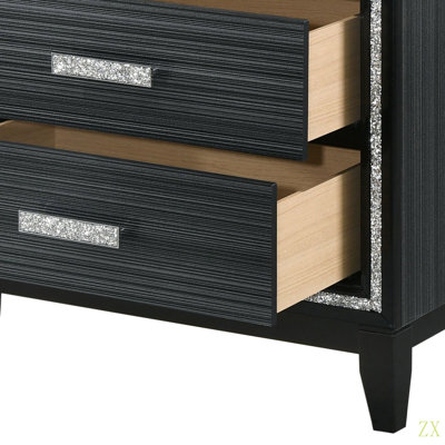 Table de chevet vieillie Haiden
