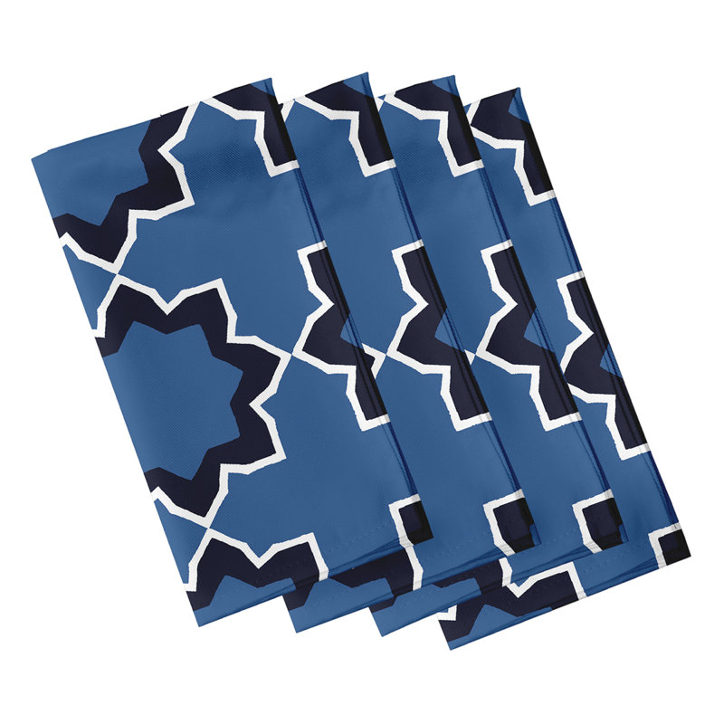 Serviette Groth, bleu