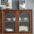 Simplicity Sideboard Cabinet With Glass Doors