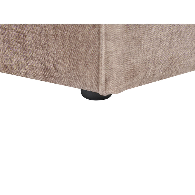 Boleslovas Upholstered Accent Chair, Brown