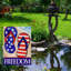 Drapeau de jardin en polyester 18 po x 12 po Gregorian