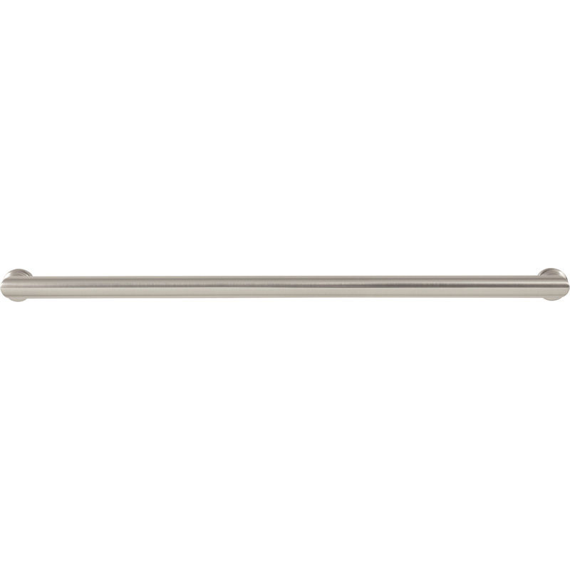 Morris 12" Center to Center Bar Pull, 12" Center to Center, Brushed Satin Nickel