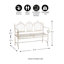 Pinedo Metal Outdoor Bench