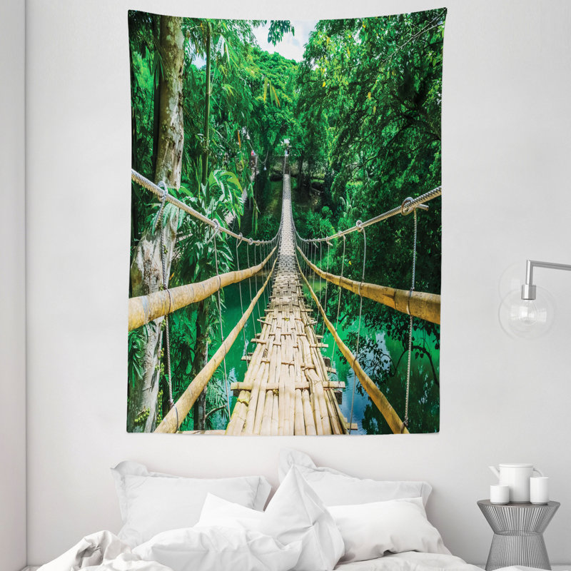 Tapisserie en polyester, H 80 po x l 60 po