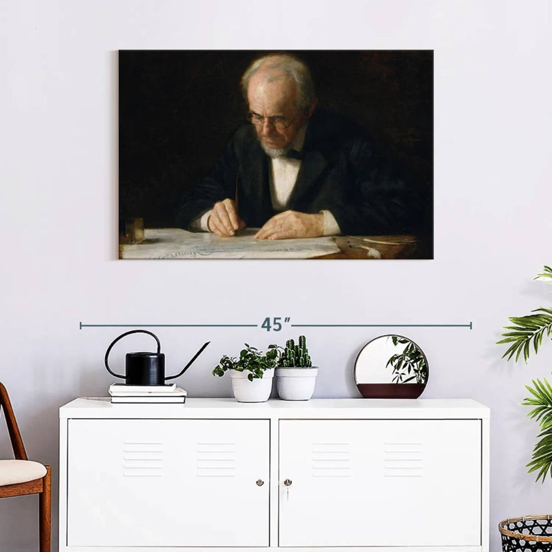 Senne The Writing Master, 24" H x 36" W