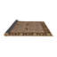 Tapis brun à motif oriental-903482576