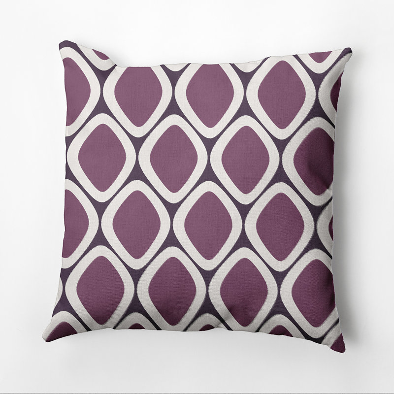 Housse et insert de coussin d'extérieur Pebbles, H 20 po x l 20 po x P 1 po, Fleur de la Passion