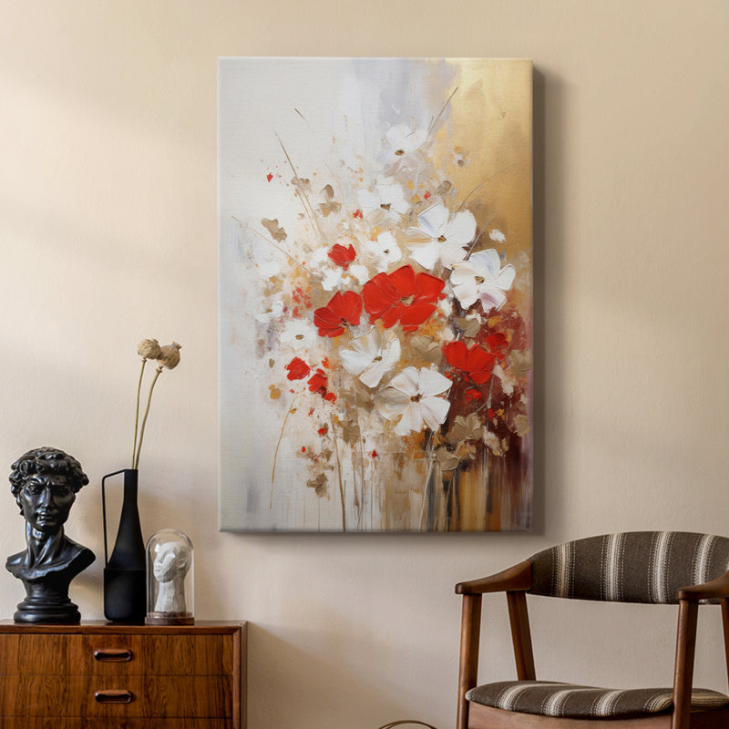 FLORAL Series CCXCVI - Gallery Cavas sur mesure, H 18 po x l 12 po