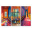 Orange, classe bleue, école créative, collection I - Grandes écoles d'art mural-1276715705-1276715707-1276715708