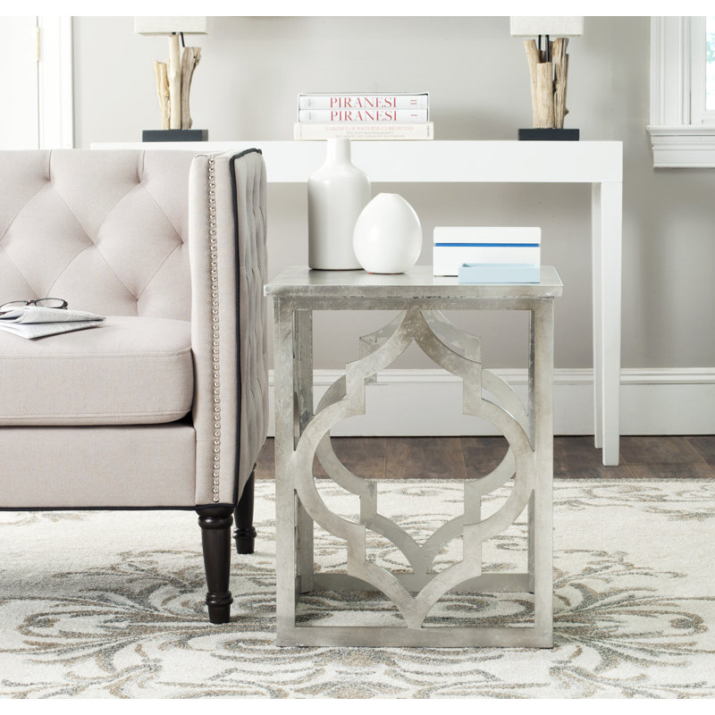 Candi Side Table, Silver