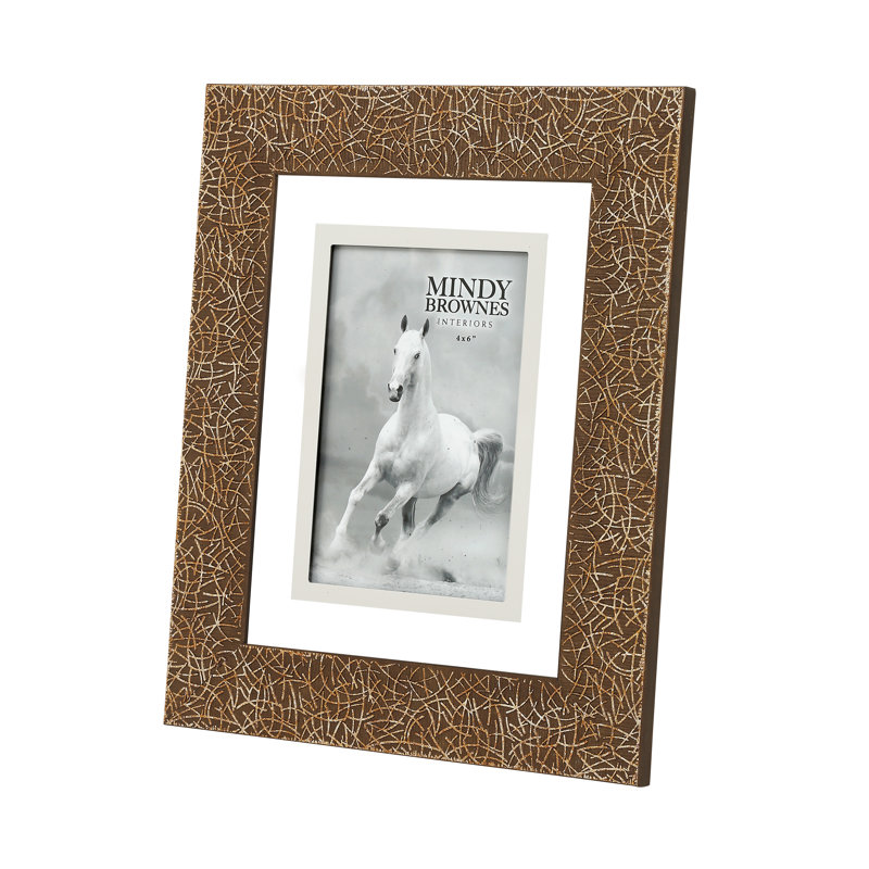 Ella Brown Matte Picture Frame, 28.5cm H x 23cm W x 1.5cm D