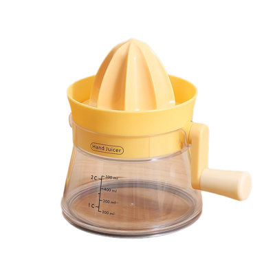 Citru Lemon Orange Juicer Manual Hand Squeezer With Built In Measuring Cup And Grater