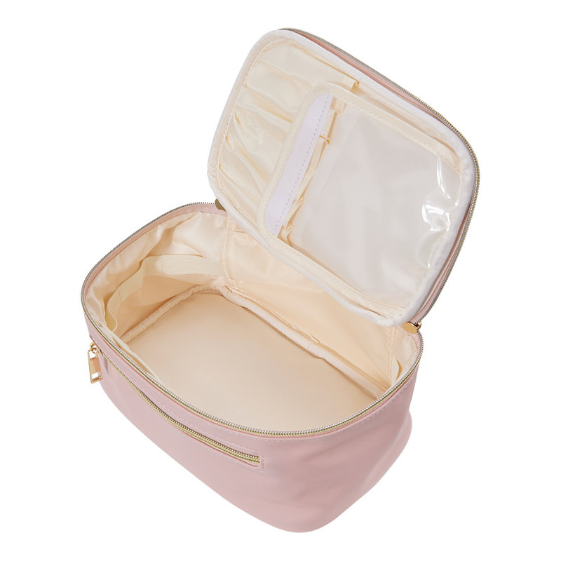 PU Leather Travel Case + Portable, Pink