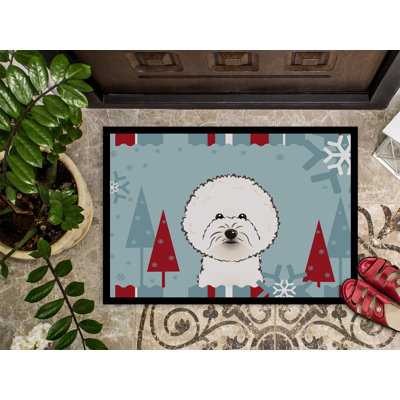 Eletta Non-Slip Christmas Outdoor Doormat