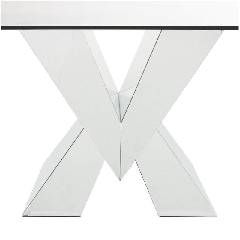 Benone Glass Top Dining Table