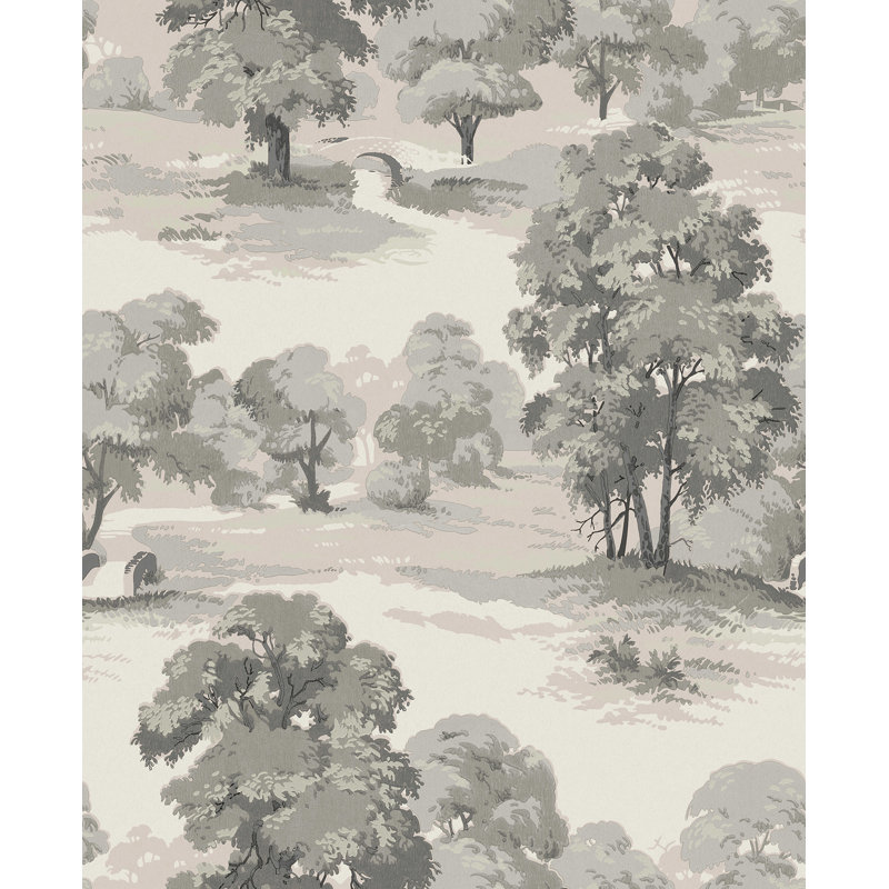 Papier peint Sherwood Glade, Gris