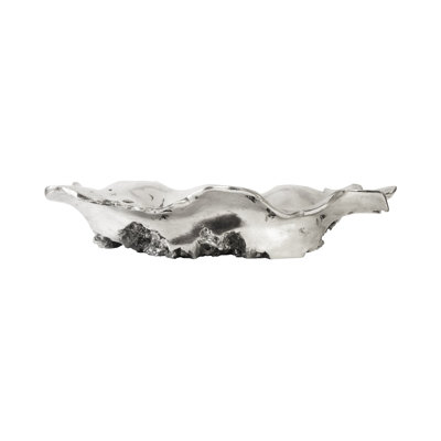 Bol en bois de rose, argent