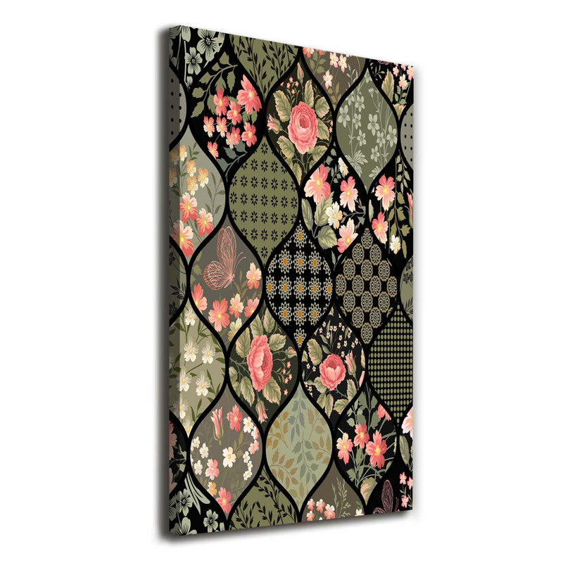 Floral - Wrapped Canvas Print