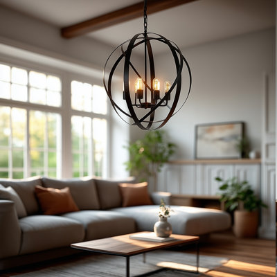 Alisme 6 - Light Sphere Chandelier