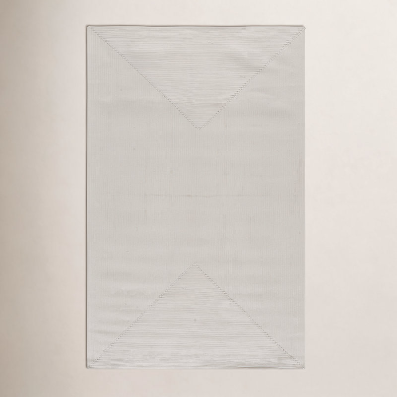 Tapis d'intérieur tissé à la main Amaya, Rectangle 2 pi 0 po x 3 pi 0 po