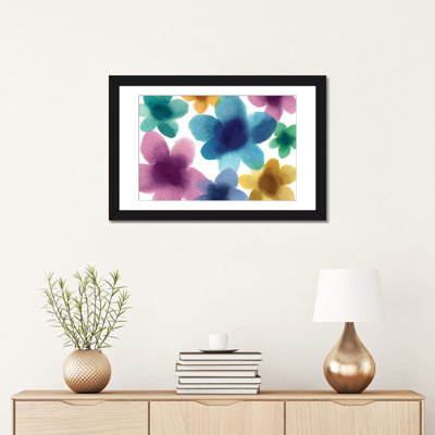 « floral fleuris ix », reproduction sur toile