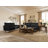 58" Faux Leather Square Arm Loveseat-1591697348