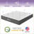 Mattresses, 12\" Twin Cooling Gel Hybrid Mattress by NapQueen Victoria, CertiPUR-US Certified, Made in USA | Foam+Spring | Grey+White-135172719-135172714