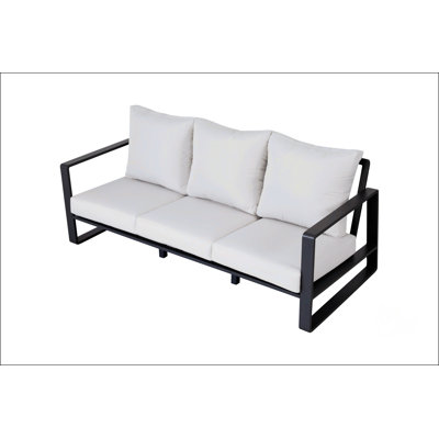 Three-Person Sofa + Rectangular Coffee Table
