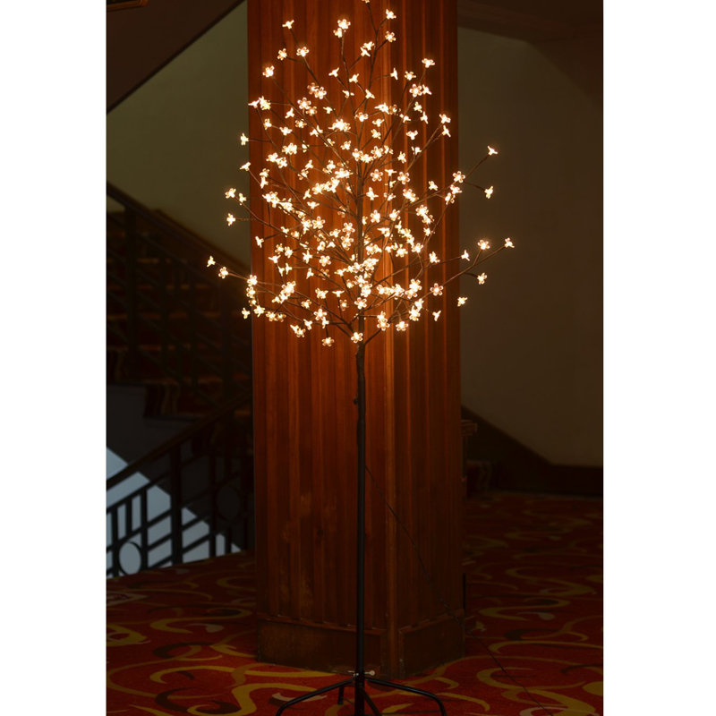 Lighted Trees & Branches, 2" H x 2" W x 6" D, Orange