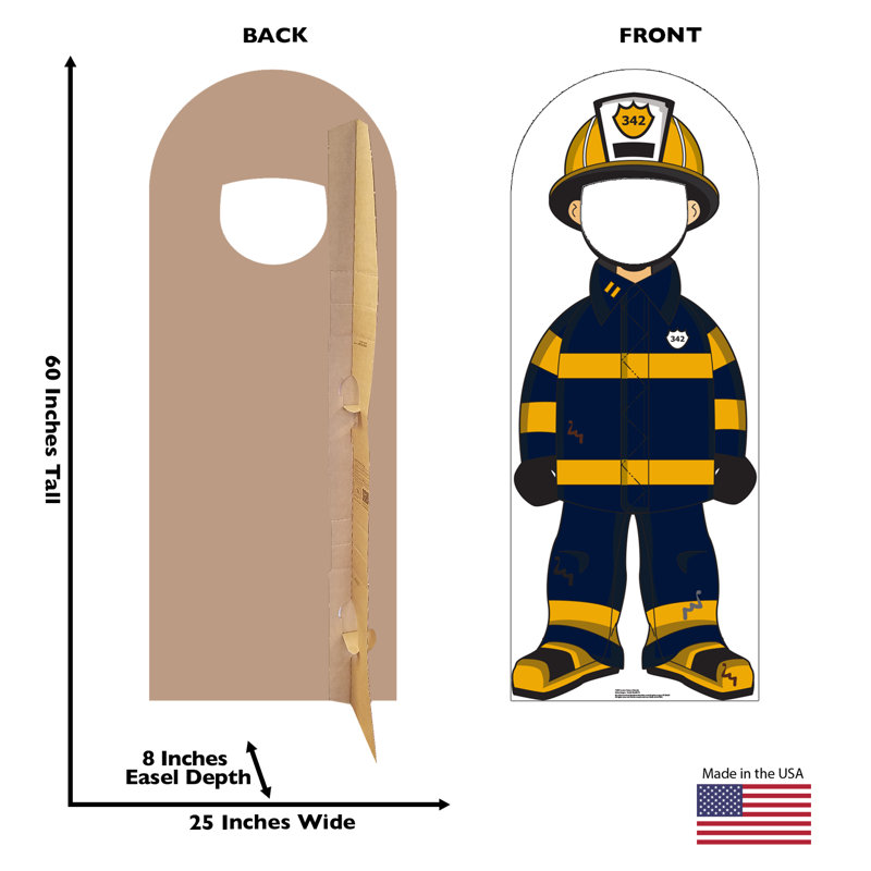 60'' Occupations Cardboard Standup