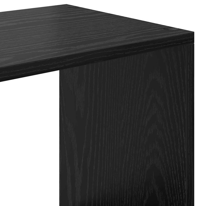 Book Cabinet Engineered Wood Bookshelf Freestanding Storage Organizer, (4 Shelves) 137.5cm H x 137.5cm W x 29cm D