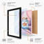 Goldfish in Ribbons Minimalist - Framed Print-1681122106-1681122110