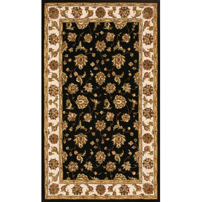Tapis noir/beige Java