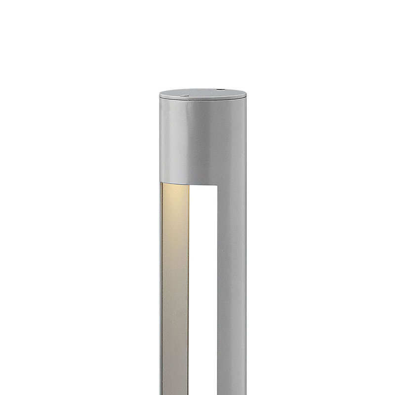 Atlantis Line Voltage Integrated LED Bollard Light, Titanium