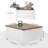 Farmhouse 34.6" Lift Top Coffee Table With Storage, Square Coffee Table With Large Hidden Storage Compartment And Hydraulic Gas Rod, Large Square Coffee Table For Living Room-401667526
