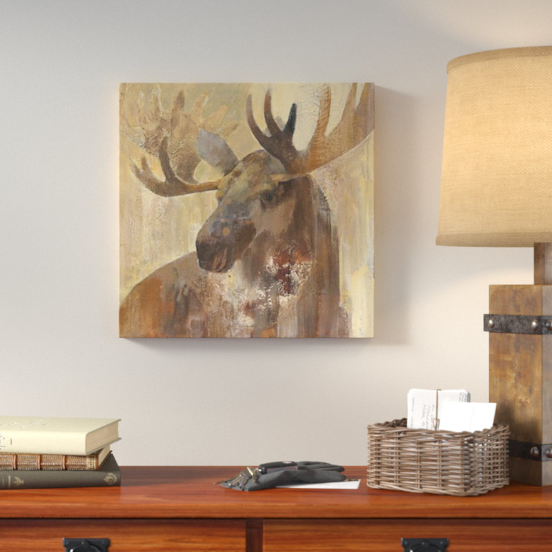 "into wild ii" , reproduction d’art sur toile tendue, H 18 po x l 18 po x P 1,5 po, Toile tendue, Pas de tapis