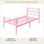 Metal Bed Frame with Headboard/Under-Bed Storage-900393392-860186719
