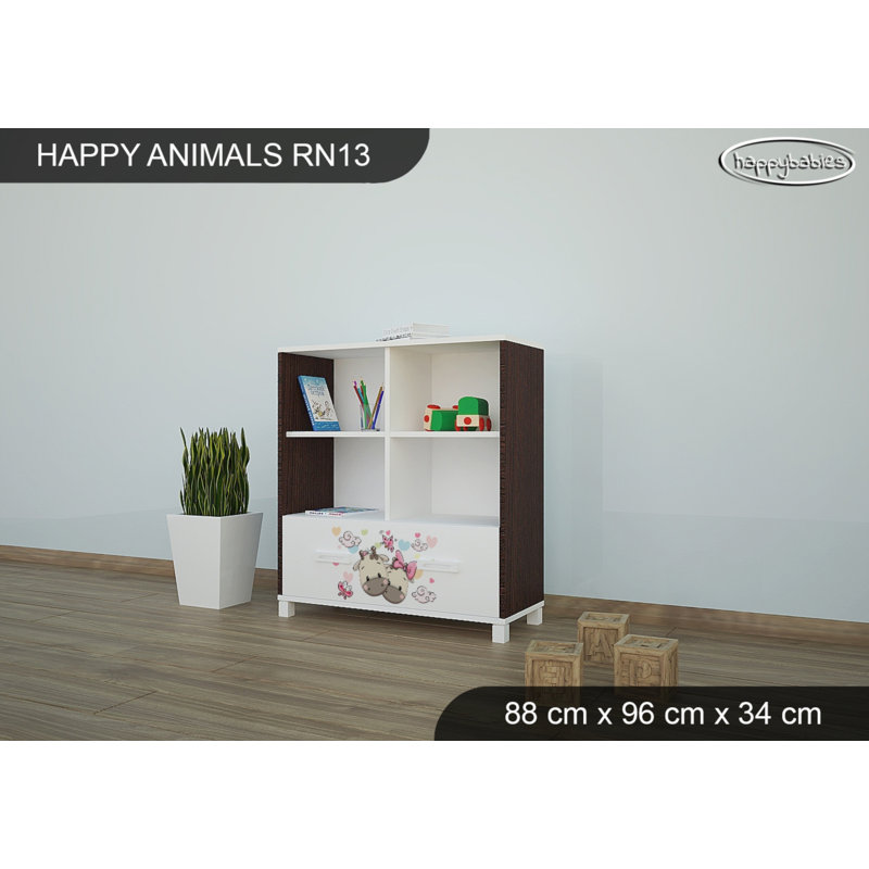 88cm W Kids Cube, Chestnut