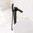 Tub Filler, Matte Black, Solid Brass, Ergonomic - Slip Handles, 360° Rotating Spout For And Buckets Faucet, Black Finish, High Grade Smooth Flow Temperature Adjustment, Showers-118944298