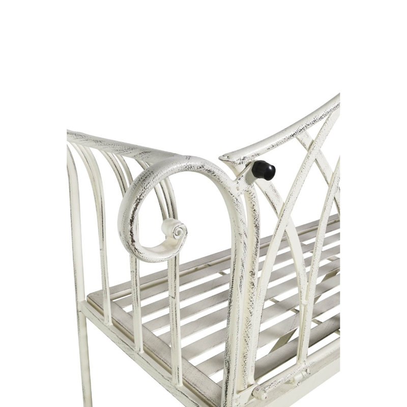 Eirlys Iron Outdoor Bench