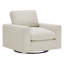 Fauteuil pivotant rembourré 35,4 po Asher-114572815
