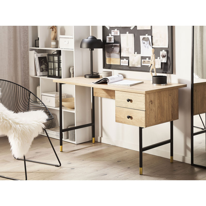 Palladino Metal Base Writing Desk