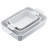Ceramic Baking Dish 3 Pieces Rectangular Bakeware Set Deep for Baking White