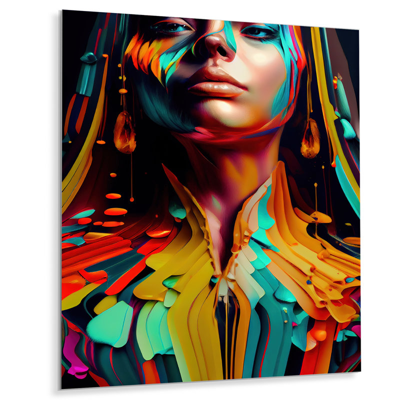 Wall Decor on Metal, 20" H x 12" W x 1" D