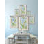 «Pretty Blue Flowers», reproduction encadrée-359285829
